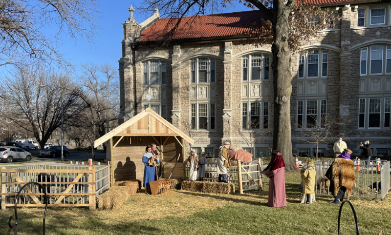 Thorni Ridge Exotics live nativity scene